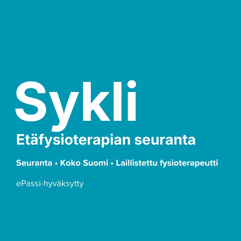 Sykli – Etäfysioterapian seuranta
