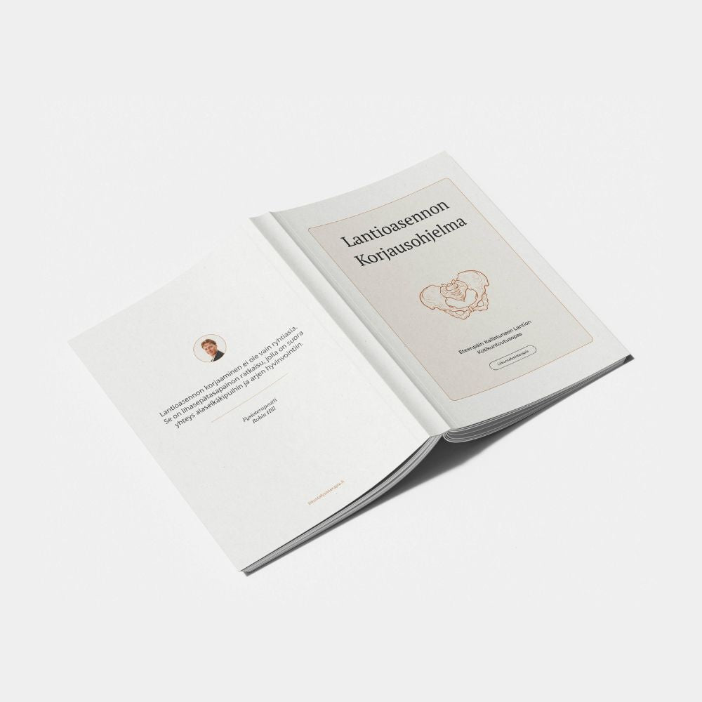 Eteenpäin kallistuneen lantion 6 viikon harjoitusohjelma